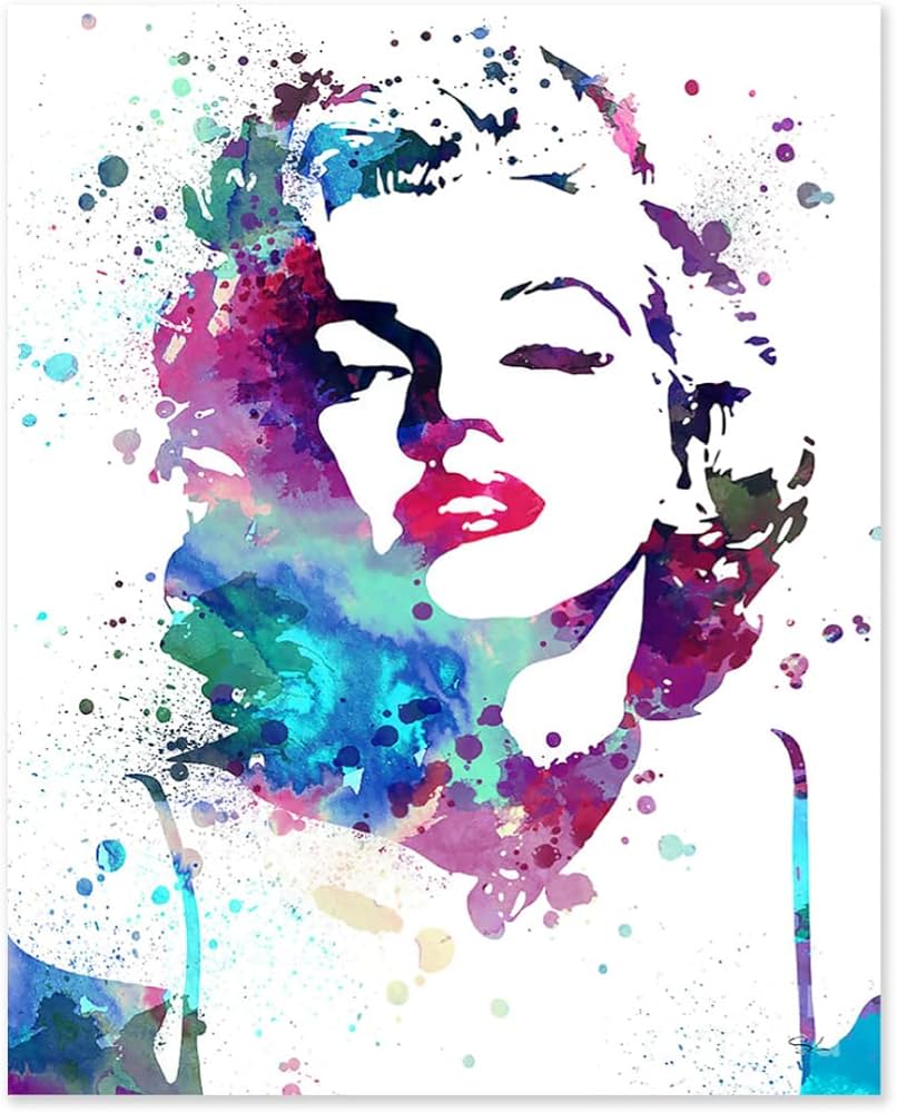 油絵40×50cm マリリン・モンロー Amazon.co.jp: 【マリリンモンロー 油絵風 絵画 40cm×60cm